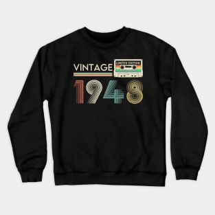 Vintage 1948 Limited Cassette Crewneck Sweatshirt